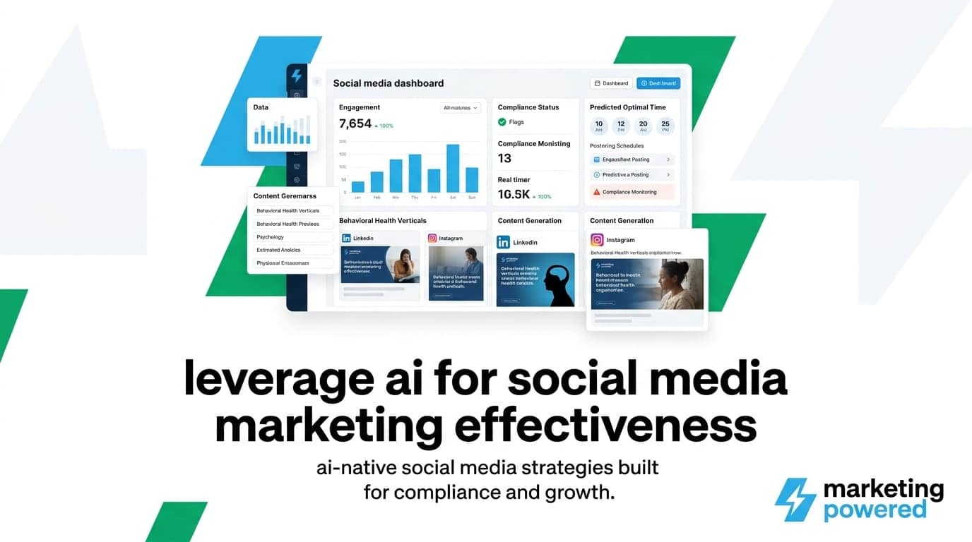 Leverage AI for social media marketing effectiveness: AI-native strategies built for compliance and growth