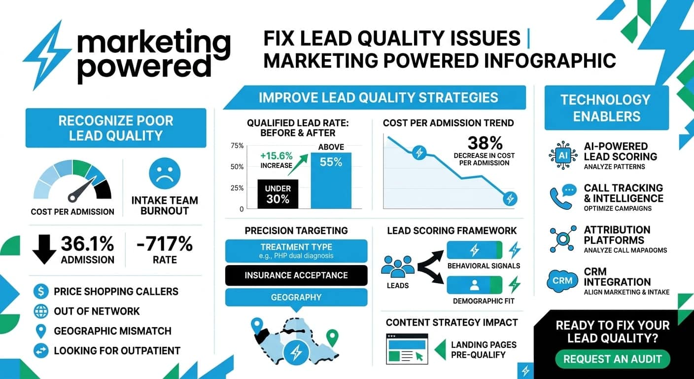 Fix lead quality issues: recognize poor lead quality, improve-lead-quality strategies, and the technology enablers behind them