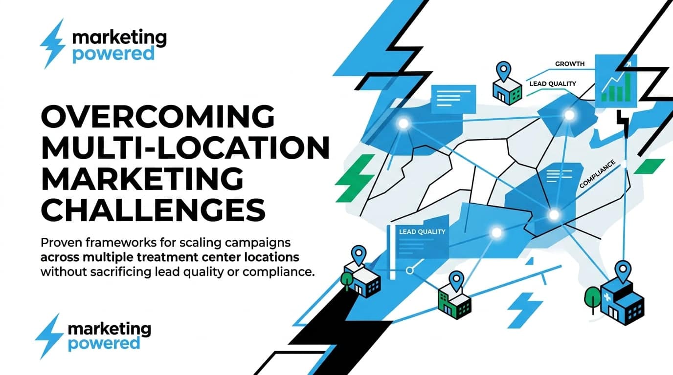 Overcoming multi-location marketing challenges: proven frameworks for scaling campaigns across multiple treatment center locations without sacrificing lead quality or compliance