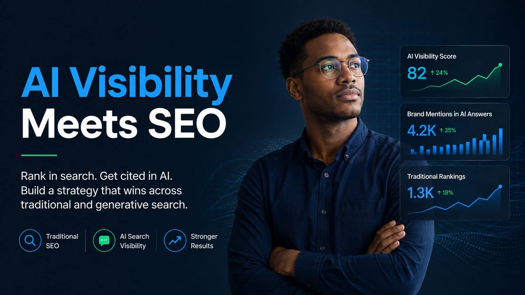 AI visibility meets SEO: rank in search, get cited in AI, and build a strategy that wins across traditional and generative search