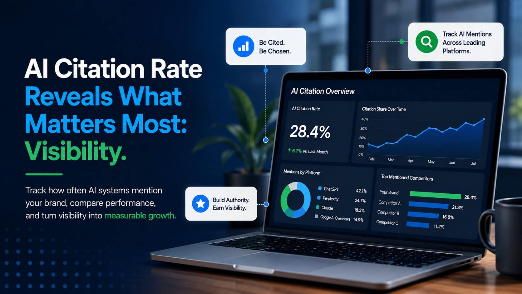 AI citation rate reveals what matters most: track how often AI systems mention your brand and turn visibility into measurable growth