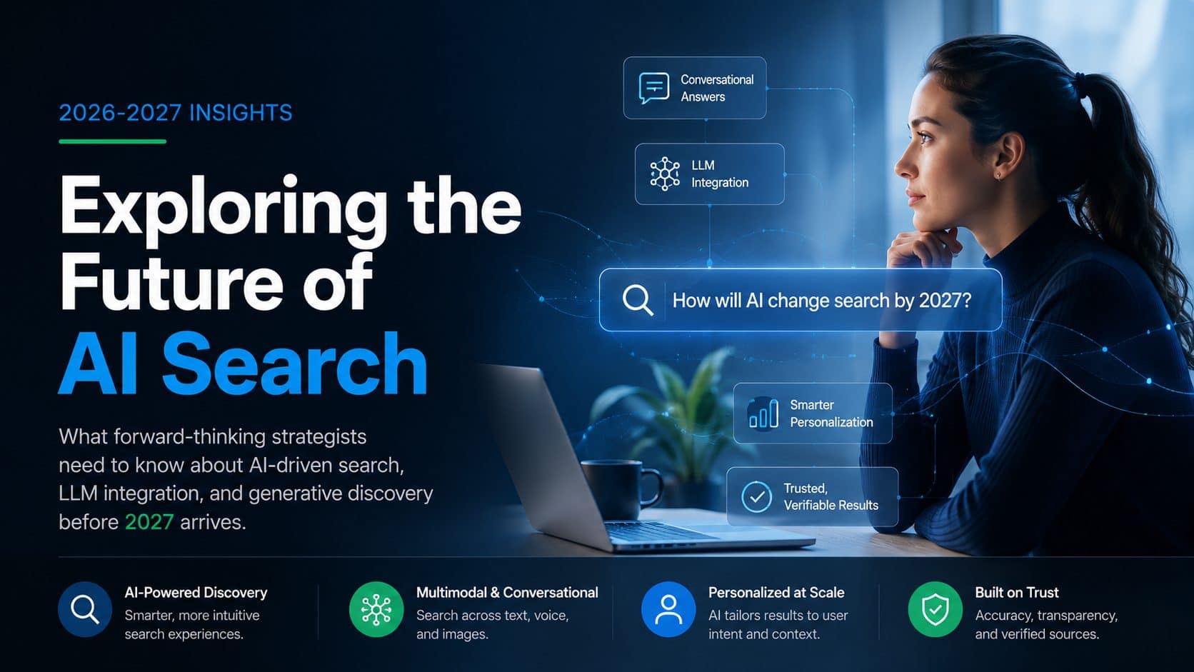 Exploring the future of AI search: what forward-thinking strategists need to know about AI-driven search, LLM integration, and generative discovery before 2027