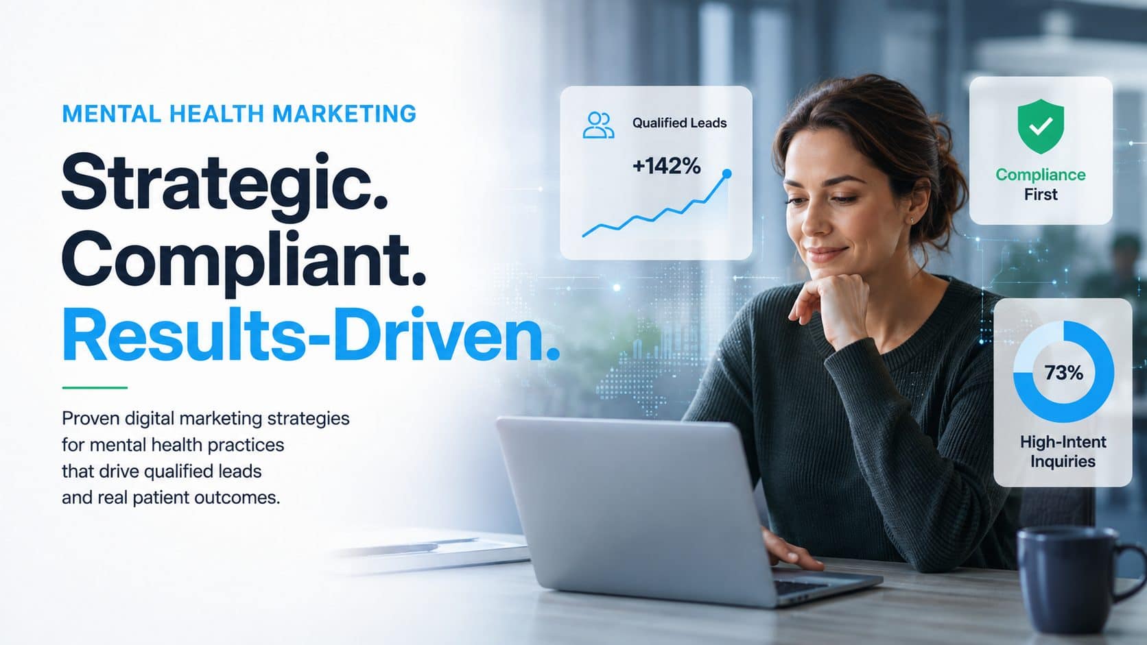 Strategic, compliant, results-driven: proven digital marketing strategies for mental health practices that drive qualified leads and real patient outcomes