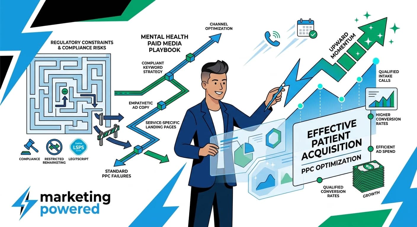 The mental health paid media playbook: navigating regulatory constraints with compliant keyword strategy to drive effective patient acquisition