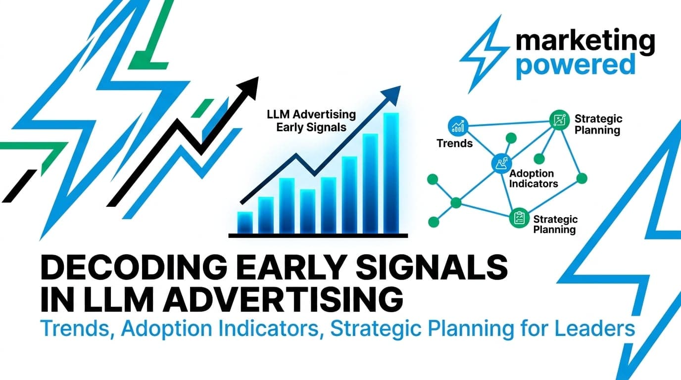Decoding early signals in LLM advertising: trends, adoption indicators, and strategic planning for leaders